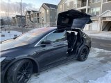 Solid Black Tesla Model X in 2016
