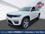 2023 Bright White Jeep Grand Cherokee 4XE #145609261