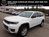 2023 Bright White Jeep Grand Cherokee L Laredo 4x4 #145609269