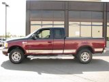2003 Burgundy Red Metallic Ford F150 Heritage Edition Supercab 4x4 #14554455