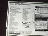 2023 Jeep Gladiator Rubicon 4x4 Window Sticker