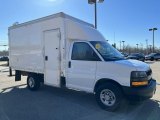 2018 Chevrolet Express Cutaway 3500 Moving Van Front 3/4 View