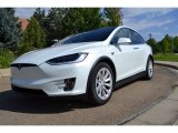 2018 Pearl White Multi-Coat Tesla Model X 75D #145621930