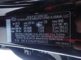 2023 Santa Cruz Color Code for Phantom Black - Color Code: S3B
