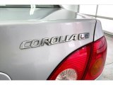 2004 Toyota Corolla LE Marks and Logos