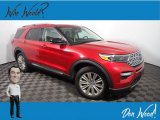 2020 Rapid Red Metallic Ford Explorer Limited 4WD #145637155