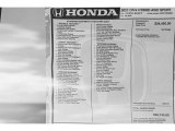 2023 Honda CR-V Sport AWD Hybrid Window Sticker