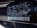 2023 Tucson Color Code for Deep Sea - Color Code: PS8