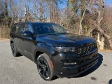 2023 Jeep Grand Wagoneer Obsidian 4x4 Front 3/4 View