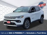 2022 Bright White Jeep Compass Limited 4x4 #145643706