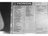 2023 Honda Pilot EX-L Window Sticker