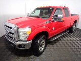 2011 Ford F350 Super Duty Lariat Crew Cab 4x4 Front 3/4 View