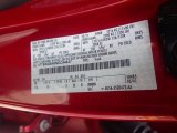 2022 F350 Super Duty Color Code for Rapid Red - Color Code: D4