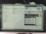 2023 Mercedes-Benz GLE 350 Window Sticker