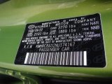 2022 Venue Color Code for Green Apple - Color Code: N4R