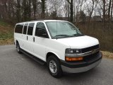 2020 Chevrolet Express 3500 Passenger LT Front 3/4 View