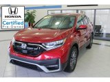 2020 Radiant Red Metallic Honda CR-V EX-L AWD Hybrid #145677058