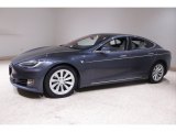 2017 Tesla Model S 100D Front 3/4 View