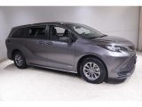 2021 Predawn Gray Mica Toyota Sienna LE Hybrid #145682306