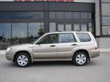 2008 Topaz Gold Metallic Subaru Forester 2.5 X #14554497