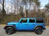 Hydro Blue Pearl Jeep Wrangler Unlimited in 2023