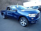 2021 Ram 1500 Laramie Crew Cab 4x4 Front 3/4 View