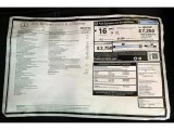 2022 Mercedes-Benz SL AMG 63 Roadster Window Sticker