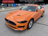 2020 Twister Orange Ford Mustang EcoBoost Fastback #145710958