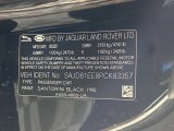 2023 F-TYPE Color Code for Santorini Black Metallic - Color Code: 1AG
