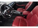 2017 Porsche Macan S Black/Garnet Red Interior