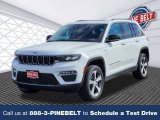2023 Bright White Jeep Grand Cherokee 4XE #145723240