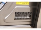 2018 LS Color Code for Atomic Silver - Color Code: 1J7