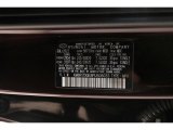 2023 Palisade Color Code for Sierra Burgundy - Color Code: W7B