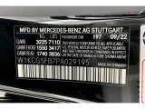 2023 EQS Color Code for Obsidian Black Metallic - Color Code: 197