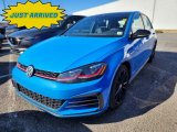 2021 Cornflower Blue Volkswagen Golf GTI SE #145723251