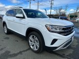 Pure White Volkswagen Atlas in 2021