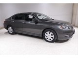 2014 Hematite Metallic Honda Accord EX-L V6 Sedan #145746889