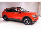 2019 Habanero Orange Metallic Volkswagen Tiguan SE 4MOTION #145754458