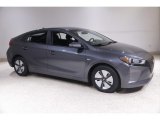 2019 Summit Gray Hyundai Ioniq Hybrid Blue #145763530