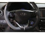 2019 Hyundai Ioniq Hybrid Blue Steering Wheel