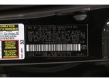 2023 Camry Color Code for Midnight Black Metallic - Color Code: 218