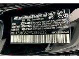 2023 CLA Color Code for Night Black - Color Code: 696