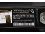 2020 GLE Color Code for Emerald Green Metallic - Color Code: 989
