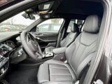 2023 BMW X3 xDrive30i Black Interior