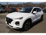 2019 Quartz White Hyundai Santa Fe Limited AWD #145800201