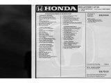 2023 Honda Accord EX Window Sticker