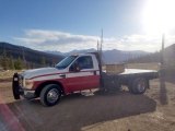 2009 Red Ford F350 Super Duty XLT Regular Cab 4x4 Chassis #145805473