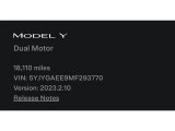 2021 Tesla Model Y Long Range AWD Info Tag