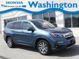 2020 Obsidian Blue Pearl Honda Pilot EX-L AWD #145805485