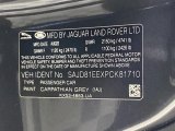 2023 F-TYPE Color Code for Carpathian Gray Premium Metallic - Color Code: 1AU